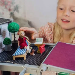 Lundby Docka med dator