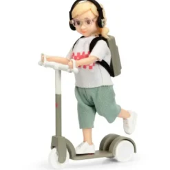 Lundby Docka med sparkcykel