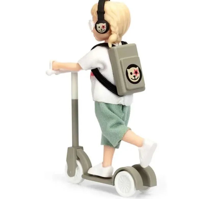 Lundby Docka med sparkcykel