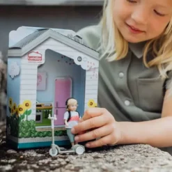 Lundby Docka med sparkcykel