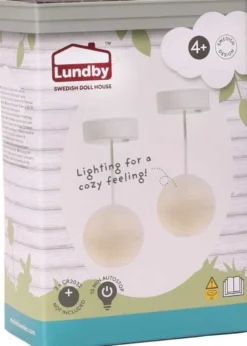 Lundby 2 Rislampor Batteri