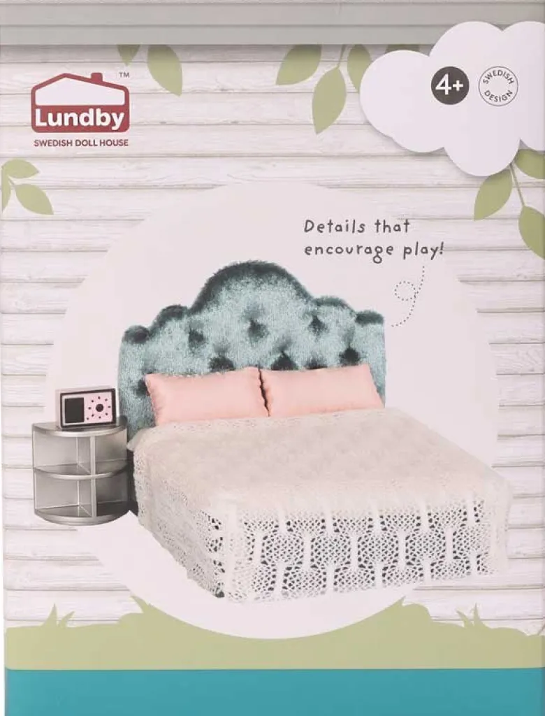 Lundby Sovrumsset Dockhusmöbel
