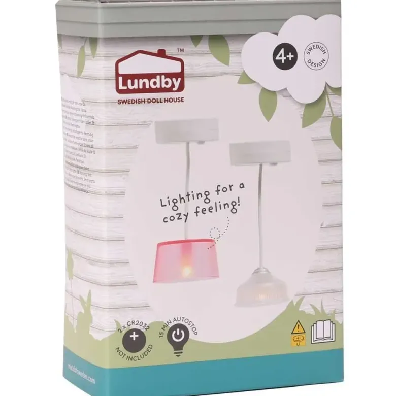 Lundby 2 Taklampor Batteri