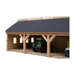 Maskinhall för Siku leksakstraktorer Kids Globe 1:87