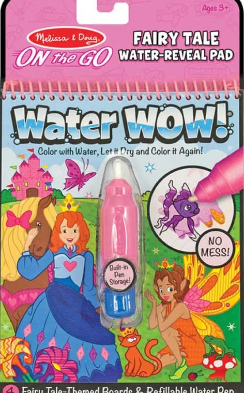 Melissa & Doug Fairy Tale Water Wow Målarbok måla med vatten