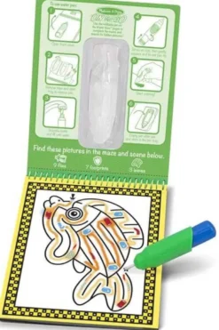 Melissa & Doug Husdjur Water Wow Målarbok
