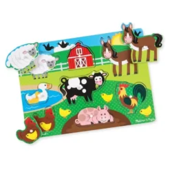 Melissa & Doug Knoppussel Bondgårdsdjur