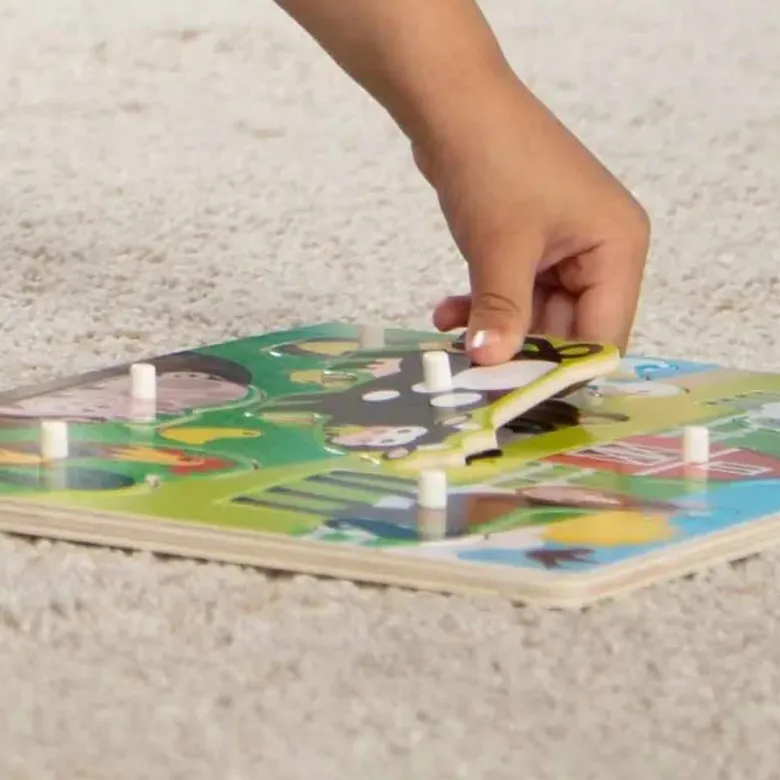 Melissa & Doug Knoppussel Bondgårdsdjur