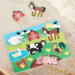 Melissa & Doug Knoppussel Bondgårdsdjur