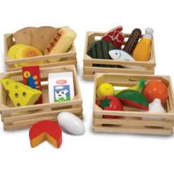 Melissa & Doug Leksaksmat Matvaror med förvaring