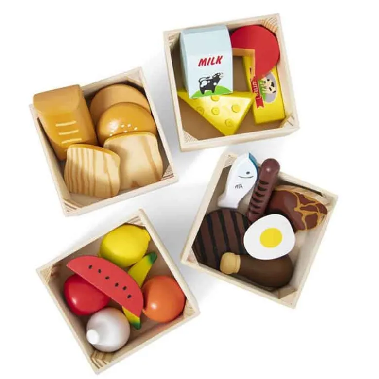 Melissa & Doug Leksaksmat Matvaror med förvaring