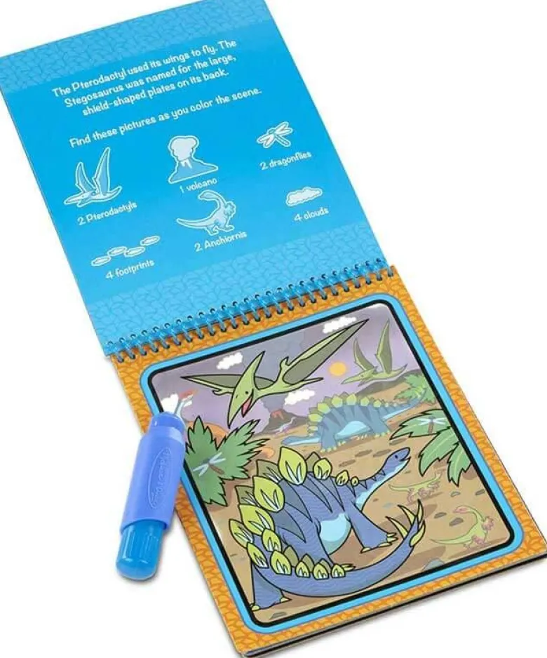 Melissa & Doug Water Wow Dinosaurier måla med vatten