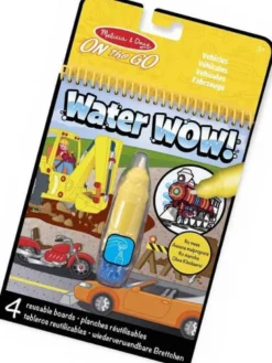 Melissa & Doug Water Wow Fordon Målarbok