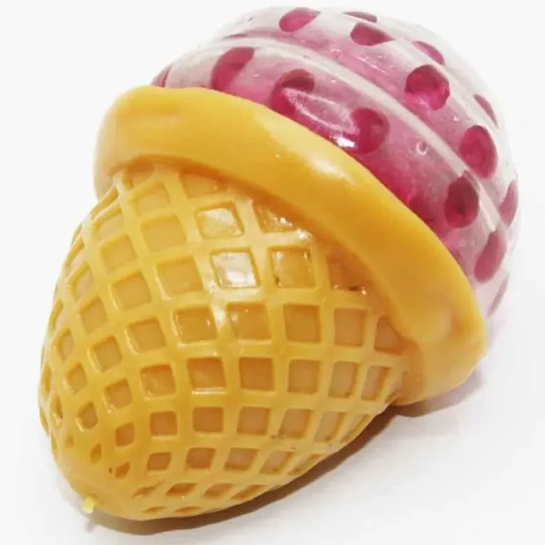 Mjuk Glass Ice Cream Klämglass Fidget