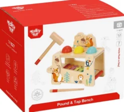 Musiklåda trä leksak till barn Tooky Toy