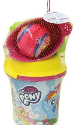 My little Pony med boll Strandleksaker Hinkset 7 delar