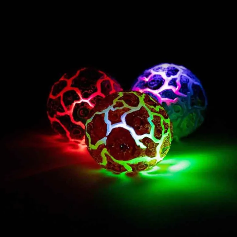 NeeDoh Lysande Lavaboll Klämboll Magma Light Up