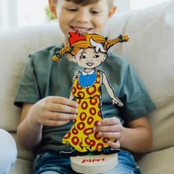 Pippi Långstrump Magnetdocka Byt Kläder