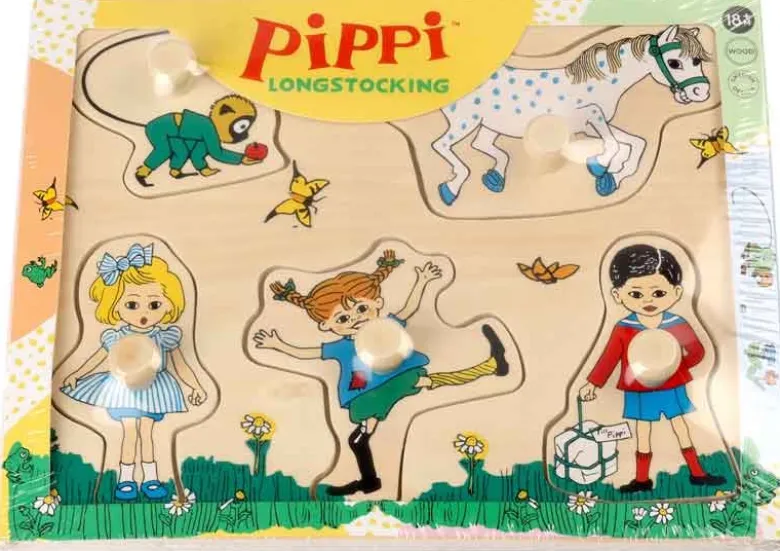 Pippi Pussel med knoppar 5 bitar