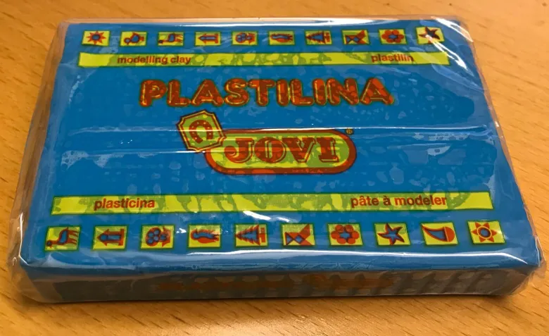 Plastilina Modellera Blå 350 gram Jovi