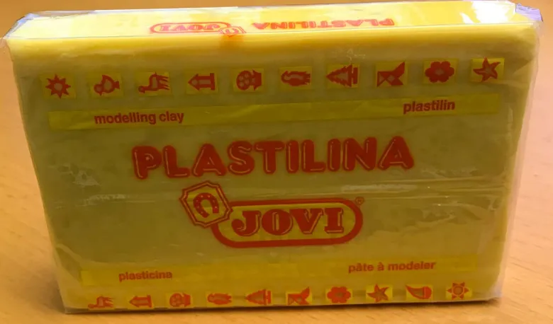 Plastilina Modellera Gul 350 gram Jovi