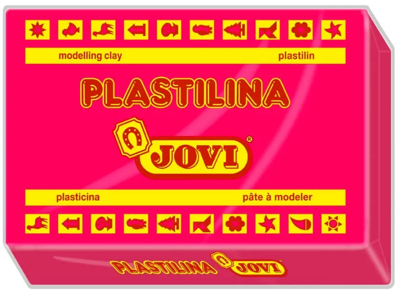 Plastilina Modellera Röd 350 gram Jovi