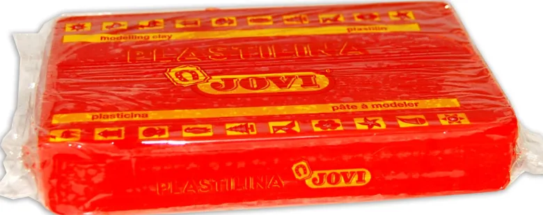 Plastilina Modellera Röd 350 gram Jovi