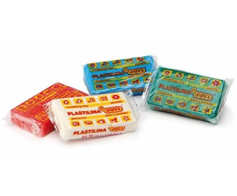 Plastilina Modellera 10 st, 50 gram Jovi