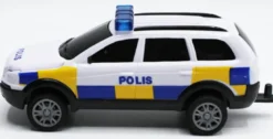 Polisbil Leksaksbil Pullback TEAMA - 1:32