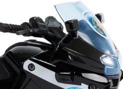 Polismotorcykel Police USA Leksaksmotorcykel med ljud Kids Globe 13 cm