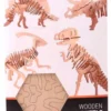 Pussel 3D Dinosaurie Plywood T-Rex