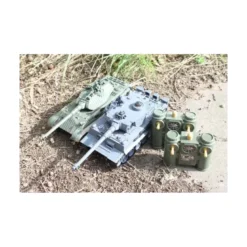 Radiostyrda Tiger Stridsvagnar Battle Set Jamara 1:28 2,4 GHz