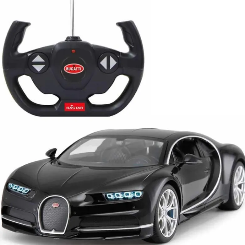 Radiostyrd Bil Bugatti Chiron Svart Jamara 1:14