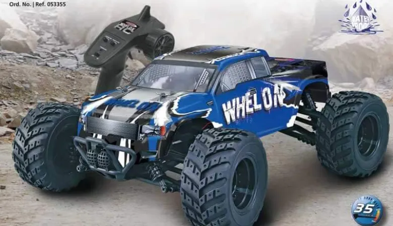 Radiostyrd Bil 35 km/h Whelon Monstertruck Jamara