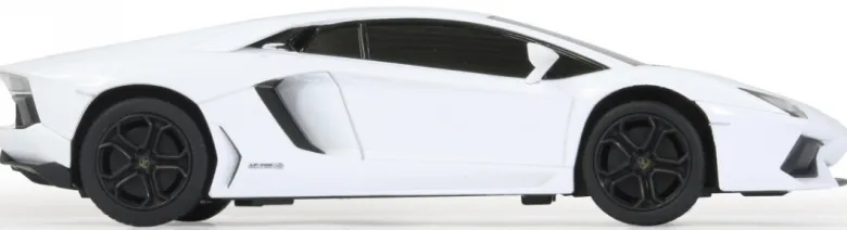 Radiostyrd Bil Lamborghini Aventador LP700 Vit Jamara 1:24