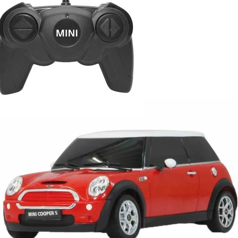 Radiostyrd Bil Mini Cooper S Röd Jamara 1:24