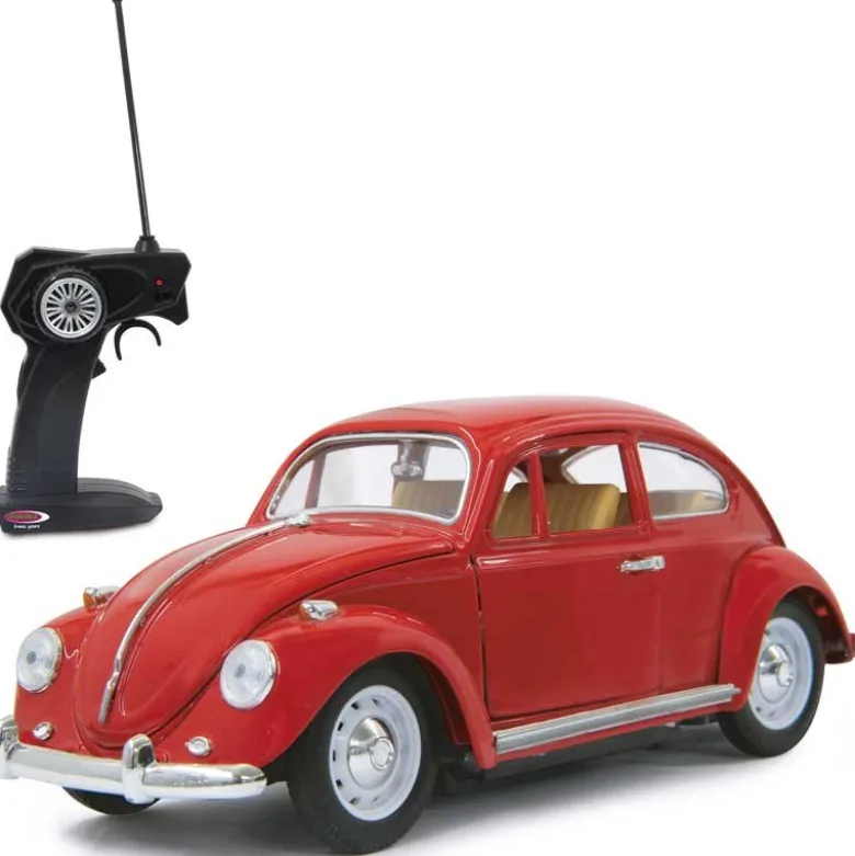 Radiostyrd Bil VW Beetle Die Cast Röd Jamara 1:18