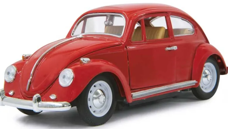Radiostyrd Bil VW Beetle Die Cast Röd Jamara 1:18