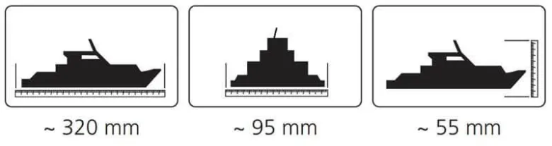 Radiostyrd Båt Capter Speed Boat Vit Jamara 20 km/h