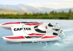 Radiostyrd Båt Capter Speed Boat Vit Jamara 20 km/h