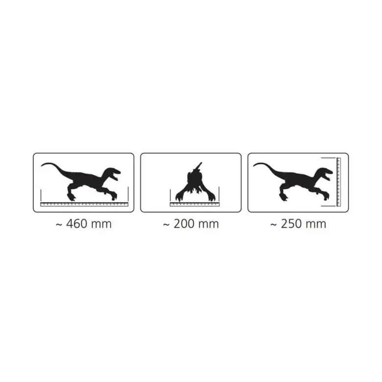 Radiostyrd Dinosaurie Velociraptor Leksaksdinosaurie