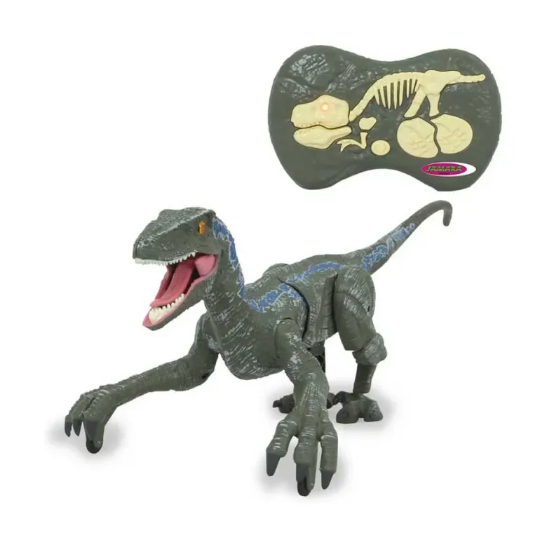 Radiostyrd Dinosaurie Velociraptor Leksaksdinosaurie