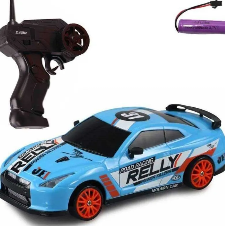 Radiostyrd Drifting bil Blå 4WD Amewi