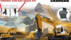 Radiostyrd Grävmaskin Liebherr R936 Jamara 1:20 - 2,4 GHz