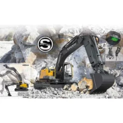 Radiostyrd Grävmaskin Volvo EC160E Jamara 2,4 Ghz