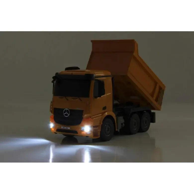 Radiostyrd Lastbil Dump Truck Tippflak Mercedes Arocs Jamara 1:26 - 2,4 GHz