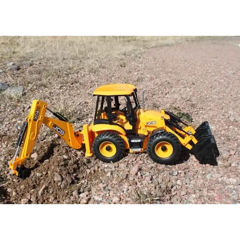 Radiostyrd Traktorgrävare JCB 4CX Jamara