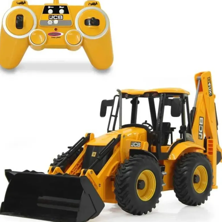 Radiostyrd Traktorgrävare JCB 4CX Jamara