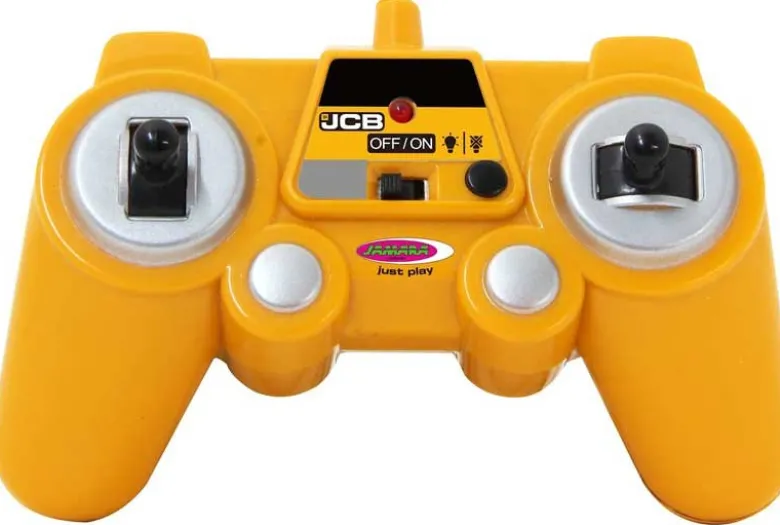 Radiostyrd Traktor JCB Fastrac med släpkärra Jamara 1:24