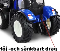 Radiostyrd Traktor med skopa, ljus och ljud